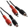 RCA sztereo hosszabbító kábel (M/F) 2m #1