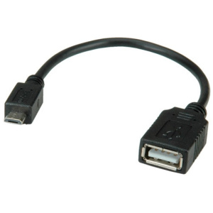 USB OTG kábel tablethez, okostelefonhoz (15cm, Value) #1