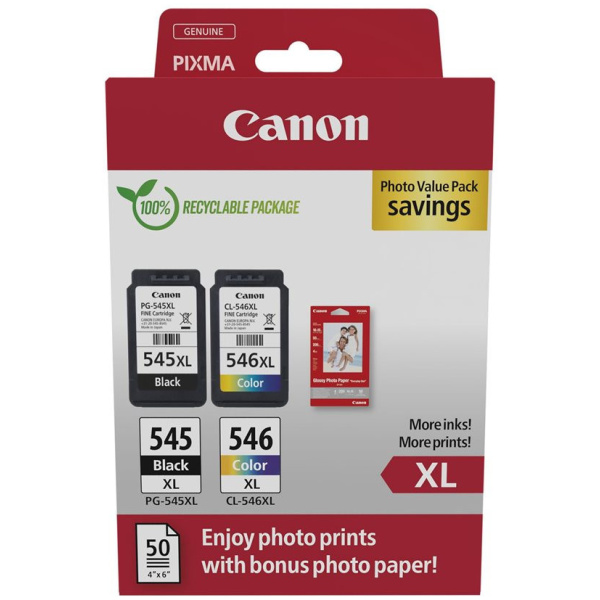 Canon PG-545XL / CL-546XL Multipack (nagy kapacitású) #1