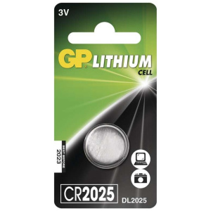 GP 3V-os lithium gombelem CR2025 #1