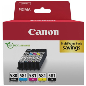 Canon PGI-580/CLI-581 Multipack (színes+fekete patron csomag) #1