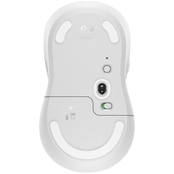 Logitech Signature M650 vezeték nélküli egér (Medium) - piszkosfehér #4