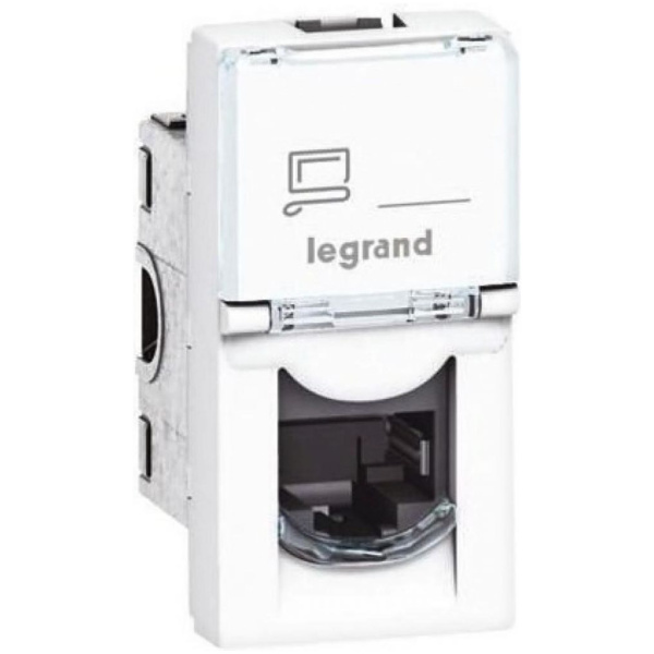 Legrand Program Mosaic LCS2 RJ45 Cat 5e UTP aljzat, 1 modul #1