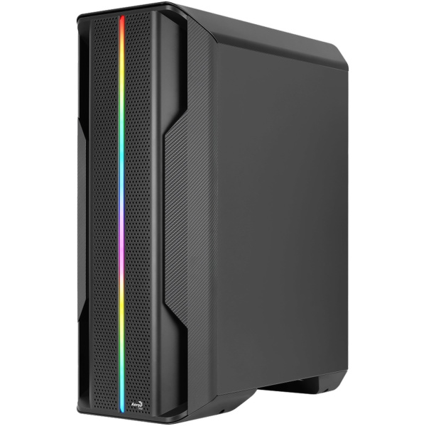 AeroCool Splinter Duo ARGB ház edzett üveg oldallappal (fekete) #8