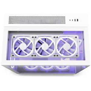 NZXT H9 Elite White ház üveg oldalablakkal (fehér) #2