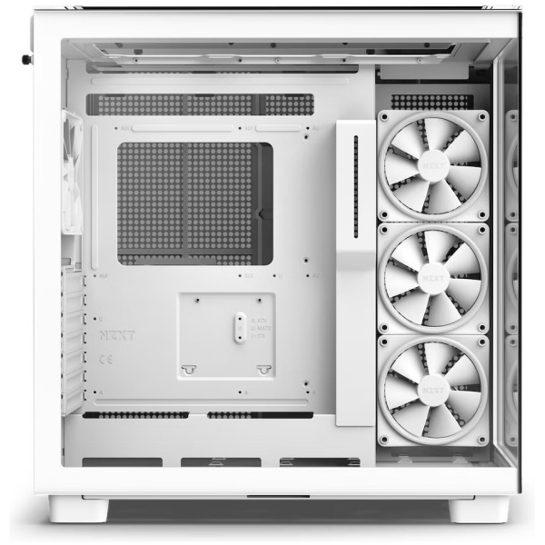 NZXT H9 Elite White ház üveg oldalablakkal (fehér) #3
