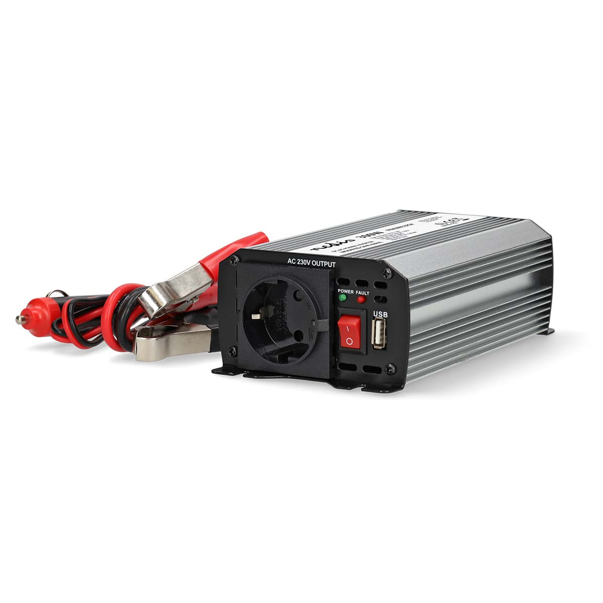 Nedis univerzális autós power inverter (300W, USB-vel) #1