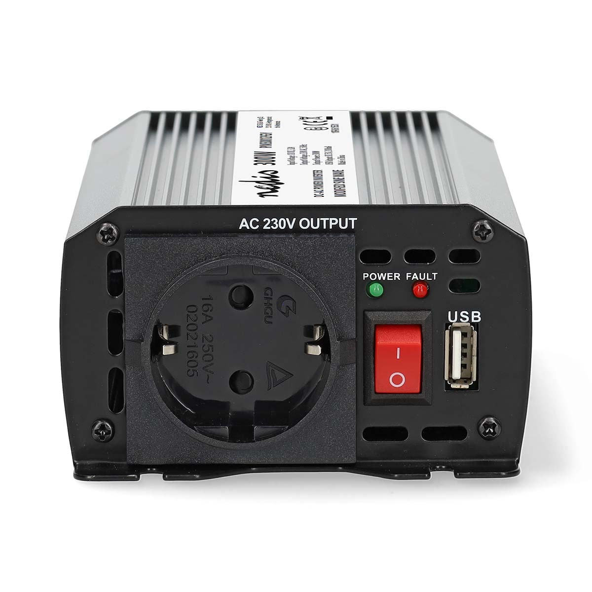 Nedis univerzális autós power inverter (300W, USB-vel) #4