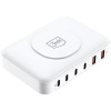 3mk Hyper Charger PowerMax USB töltő (220V) - 100W, 4x USB-C, 2x USB-A port #3