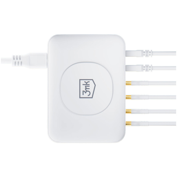 3mk Hyper Charger PowerMax USB töltő (220V) - 100W, 4x USB-C, 2x USB-A port #4