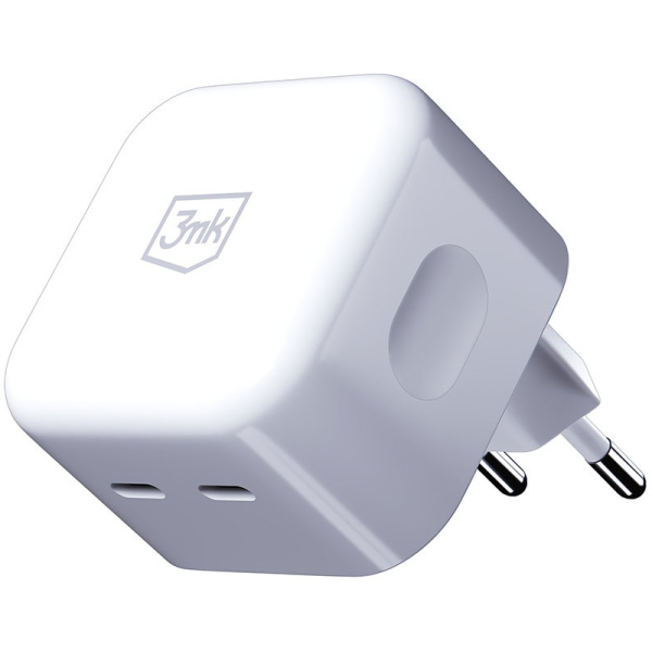 3mk Hyper Charger USB-C töltő (220V) - 35W, 2x USB-C port #1