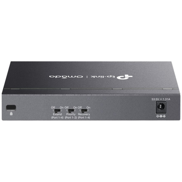 TP-Link DS106P Omada 6-Port 10/100Mbps Desktop Switch 4 PoE+ porttal #2