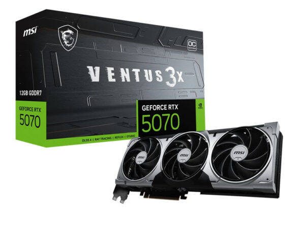 MSI GeForce RTX™ 5070 12G VENTUS 3X OC VGA NEW #5