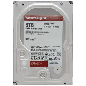 8TB WD Red Plus - NAS SATA3 HDD 256MB - WD80EFPX #1