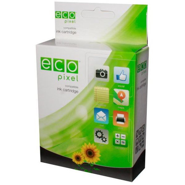 Ecopixel Brother LC975/LC980/LC985/lC990/LC1100 sárga patron (utángyártott) #1