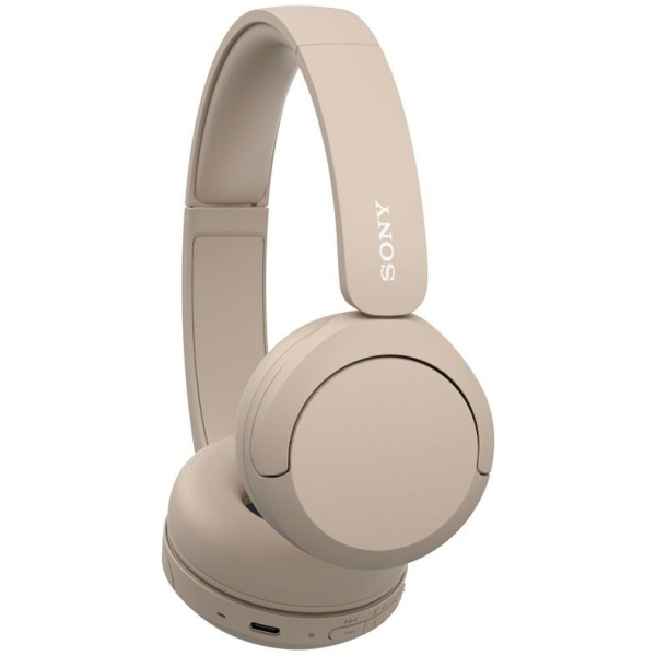 Sony WHCH520 vezeték nélküli Bluetooth fejhallgató (bézs) #2