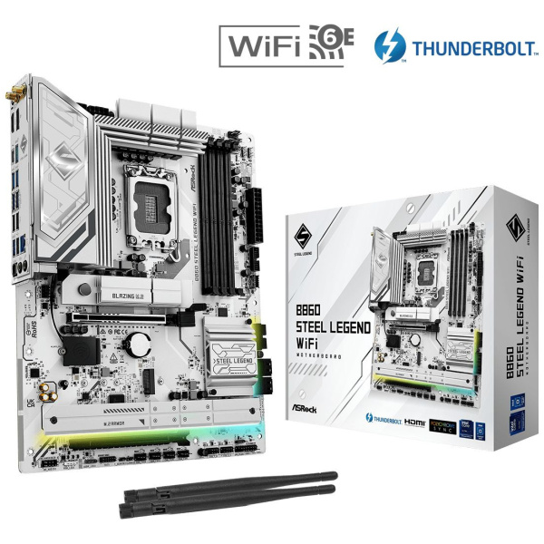 ASRock B860 Steel Legend WiFi alaplap NEW #6