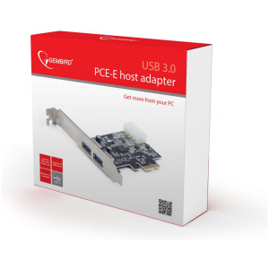Gembird USB 3.0 vezérlő kártya PCI-Express (2x külső USB port) #2