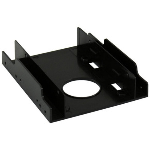 LC Power HDD/SSD beépítő keret (2x 2,5" meghajtónak) 3,5" helyre #1