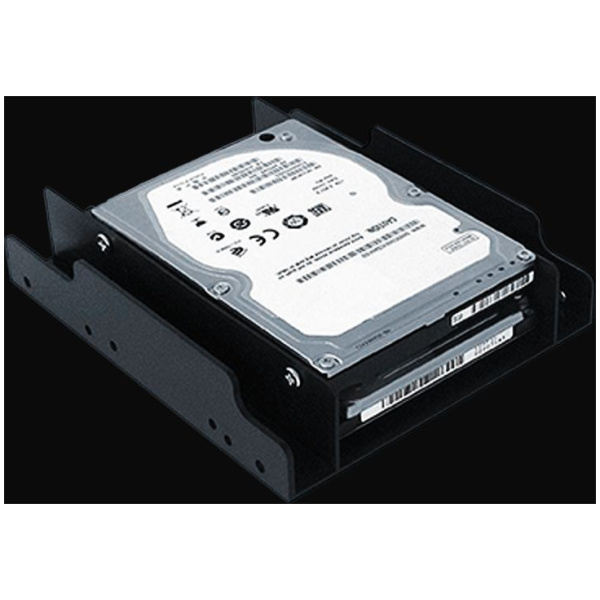 LC Power HDD/SSD beépítő keret (2x 2,5" meghajtónak) 3,5" helyre #2