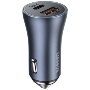 Baseus Golden Contactor Pro autós töltő, USB-A + USB-C, QC4.0 +, PD, SCP, 40W #2