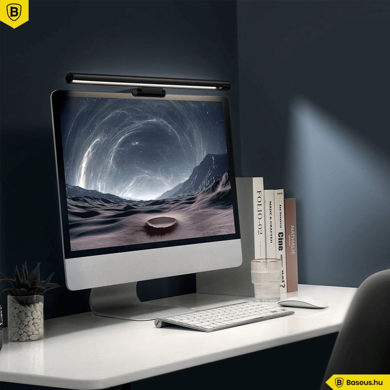 Baseus i-Wok Pro LED lámpa monitorhoz (fekete) #5