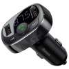 Baseus S-09A autós FM transzmitter (12/24V) - 2xUSB microSD FM adó, autós töltő #1