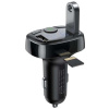 Baseus S-09A autós FM transzmitter (12/24V) - 2xUSB microSD FM adó, autós töltő #2