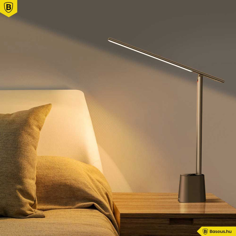 Baseus Smart Eye összecsukható, újratölthető asztali lámpa (sötétszürke) #4