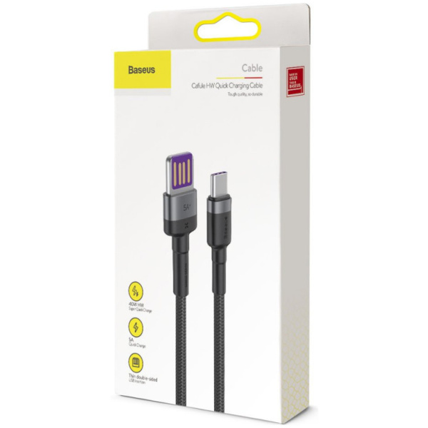 Baseus Cafule USB-C – USB-A (M/M) Huawei SuperCharge kábel, 40W 1m #4