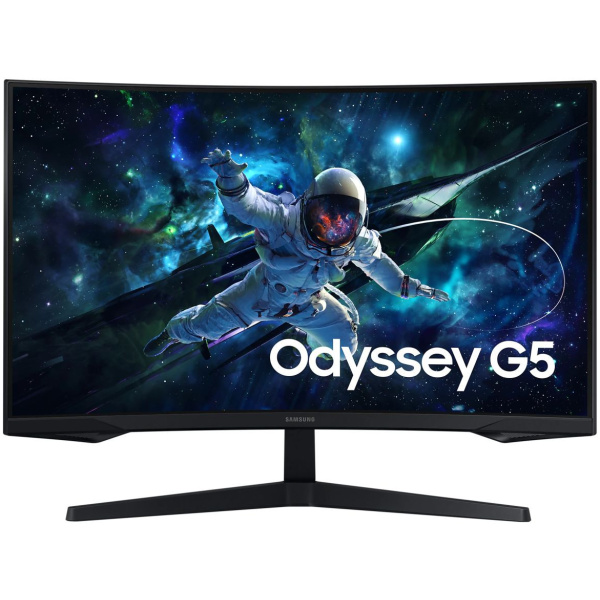 32" Samsung Odyssey G5 S32CG552EU ívelt QHD monitor (VA LED, 165Hz) #1