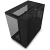 NZXT H9 Elite Black ház üveg oldalablakkal (fekete) #4