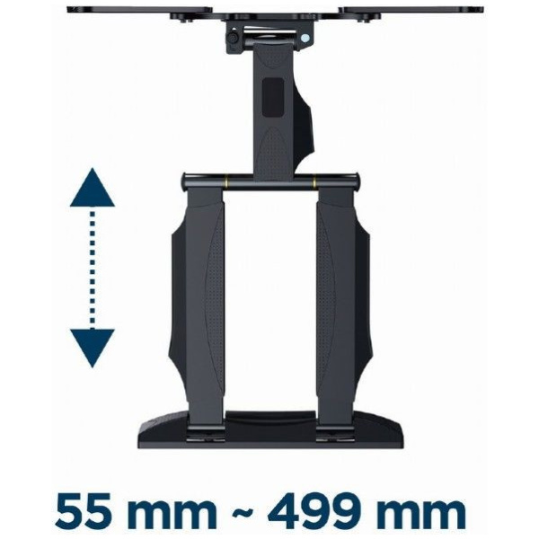 Gembird VESA dönthető, forgatható fali konzol (max. 32 kg, 55"-ig) - WM-55ST-01 #4