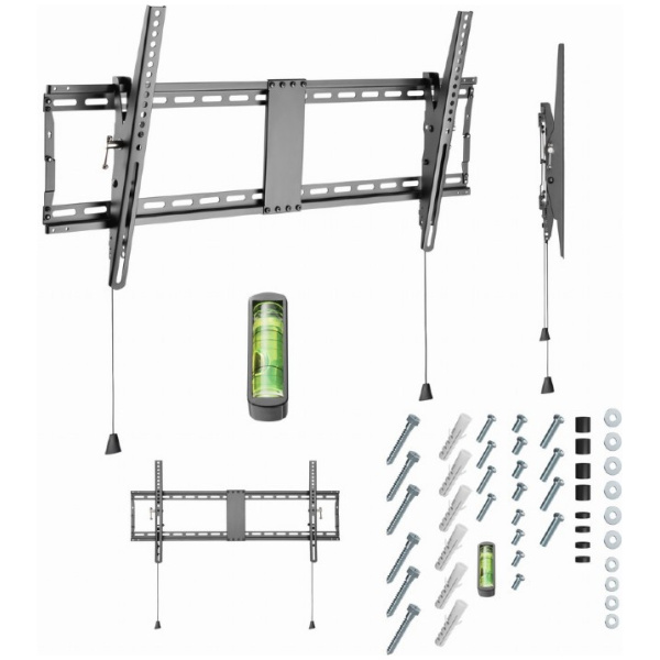 Gembird VESA dönthető fali konzol (max. 70 kg, 90"-ig) - WM-90T-01 #4
