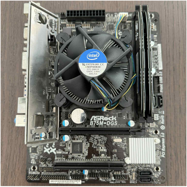 ASRock B75M alaplap + Intel Core i3-3240 CPU #1