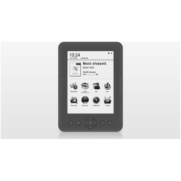 Wayteq xBook-60w E Ink Pearl 6" E-Book olvasó (4GB) #1