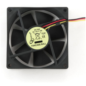 8 cm hűtőventilátor Gembird (golyós) FANCASE/BALL #1