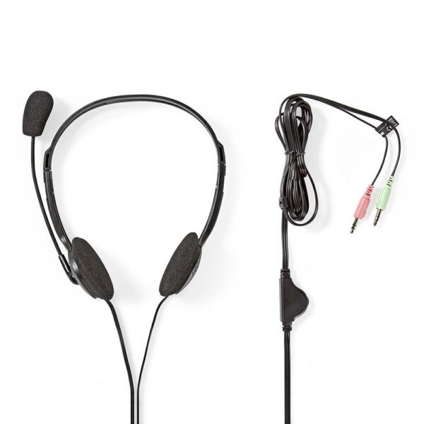 Nedis sztereo headset (fekete) #5