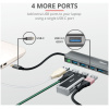 Trust Halyx 4-portos USB HUB Aluminium (USB 3.2) Type-C csatlakozóval #4