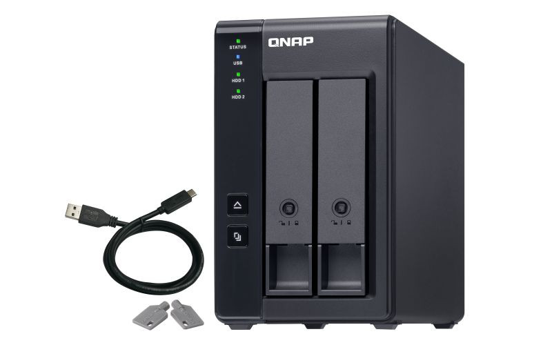 QNap TR-002 NAS kiszolgáló (2x HDD/SSD) #1