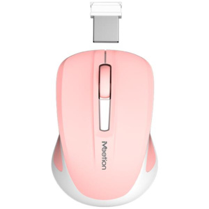 ModeCom MiniGo vezeték nélküli újratölthető mini egér (rózsaszín) #1