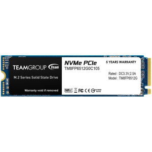 512GB TeamGroup MP33 NVMe SSD - M.2 (PCIe 3.0) #1