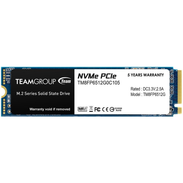 512GB TeamGroup MP33 NVMe SSD - M.2 (PCIe 3.0) #1