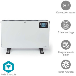 Nedis SmartLife Wi-Fi konvektor távirányítóval 2kW NEW #2