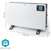 Nedis SmartLife Wi-Fi konvektor távirányítóval 2kW NEW #9