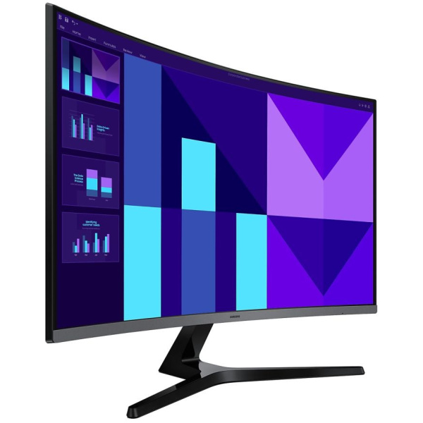31,5" Samsung Essential S3 S32D390GAU ívelt monitor (100Hz, VA LED) #4