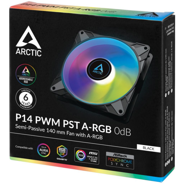 14 cm hűtőventilátor Arctic P14 PWM PST A-RGB #5