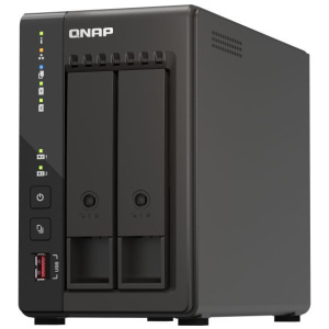 QNap TS-253E-8G NAS kiszolgáló (8GB, 2x HDD/SSD, M.2 foglalat) AKCIÓS #1