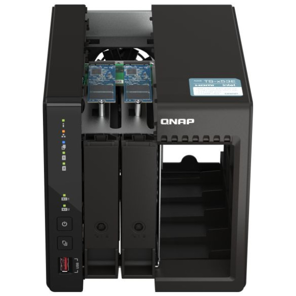 QNap TS-253E-8G NAS kiszolgáló (8GB, 2x HDD/SSD, M.2 foglalat) AKCIÓS #3