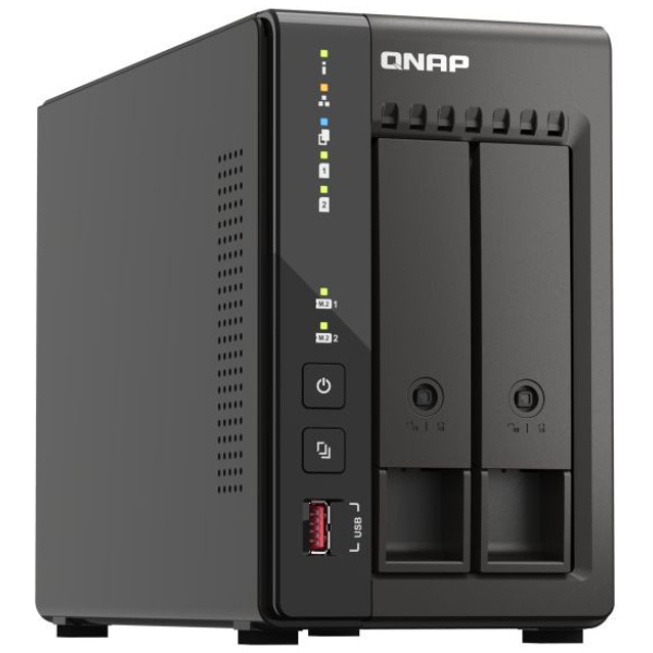 QNap TS-253E-8G NAS kiszolgáló (8GB, 2x HDD/SSD, M.2 foglalat) AKCIÓS #4